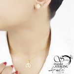 نیمست زنانه طرح طلا کد4449