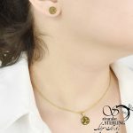 نیمست زنانه طرح طلا کد4449