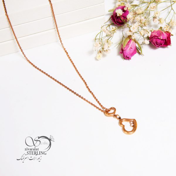 گردنبند زنانه طرح طلا