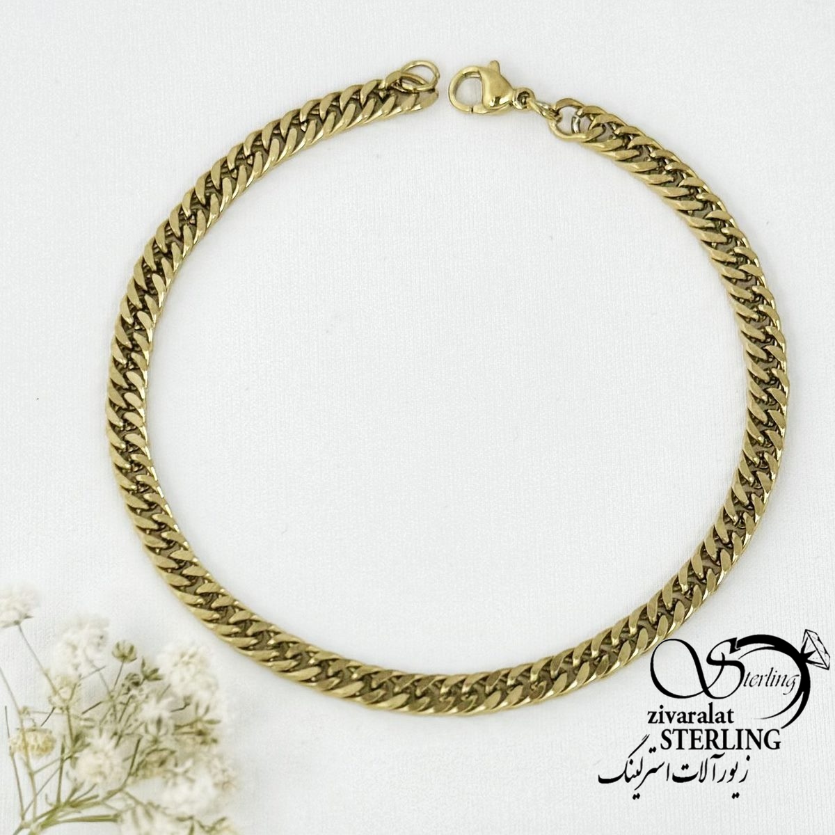 دستبند برند استیل کارتیر مردانه کد 16474